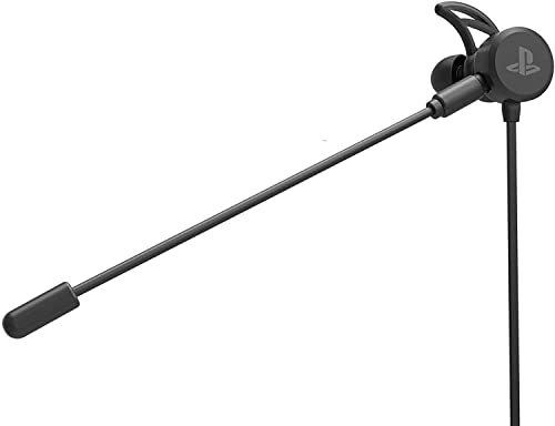 【PS5動作確認済】有線 ホリゲーミングヘッドセット インイヤー for PlayStation®4 ブラック【SONYライセンス商品】 中間 画像