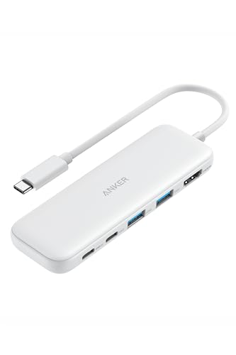 Anker 332 USB-C ハブ (5-in-1) ホワイト 100W USB PD対応 4K HDMIポート5Gbps 高速データ転送 USB-C/USB-Aポート搭載 画像1