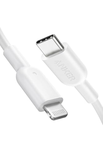 Anker PowerLine II USB-C & ライトニングケーブル MFi認証 USB PD対応 急速充電 iPhone 14 / 14 Plus / 14 Pro / 14 Pro Max / 13 / SE (第3世代) 各種対応 (0.9m ホワイト) 画像1