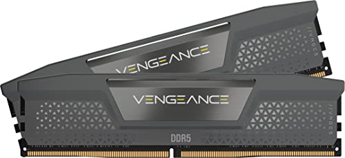 CORSAIR DDR5-5600MHz デスクトップPC用メモリ VENGEANCE DDR5シリーズ (PC5-44800) AM5適用 64GB [32GB×2枚] CMK64GX5M2B5600Z40 画像1