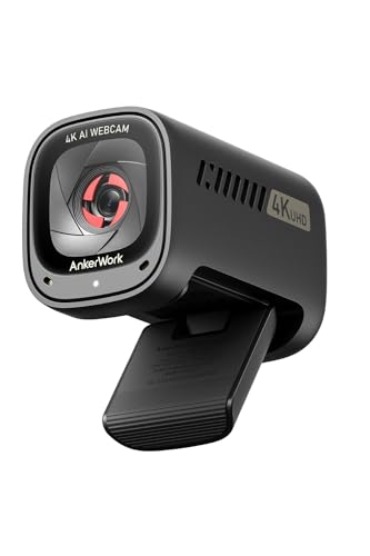 Anker AnkerWork C310 ウェブカメラ【4K UHD / 1080p@60fps HDR/AI機能搭載/オートフォーカス/オートフレーム/ノイズリダクション/プライバシーカバー搭載/画角調整機能】 画像1