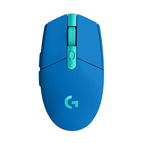Logicool G ゲーミングマウス G304 LIGHTSPEED ワイヤレス マウス G304-BL 軽量 99g HERO 12Kセンサー 6個プログラムボタン 250時間連続使用可能 ブルー PC windows mac 国内正規品 【 ファイナルファンタジーXIV 推奨周辺機器 】 画像1