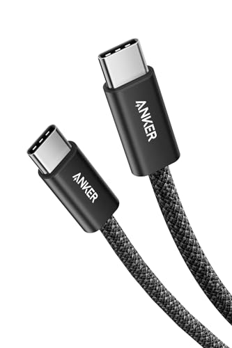 Anker Zolo USB-C & USB-C ケーブル (240W, 高耐久ナイロン) 1.8m ブラック iPhone 17 / 16 / 15 Galaxy iPad Pro MacBook Pro/Air 各種対応 画像1