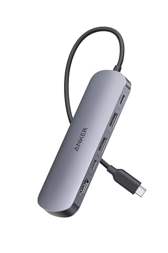 Anker Nano USB-C ハブ(7-in-1, 4K, HDMI) HDMIポート4K 60Hz対応、5Gbps 高速データ転送 USB-Cポート、USB-Aポート搭載 画像1
