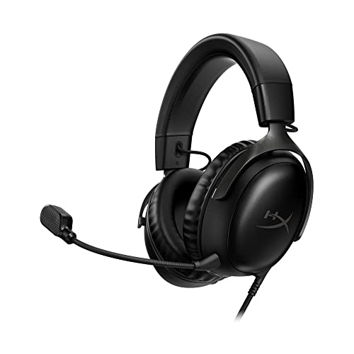 ハイパーエックス(HyperX) HyperX Cloud III  ゲーミングヘッドセット DTS Headphone:X空間オーディオ 53mmドライバー搭載 Cloud IIの 快適性 ブラック PC、PS5、PS4、Xboxシリーズ、Nintendo Switch、モバイル727A8AA 画像1