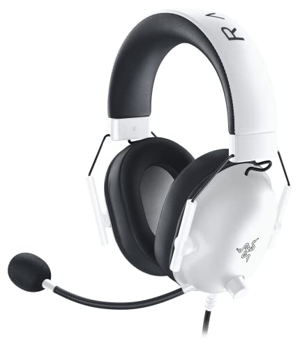 Razer BlackShark V2 X White ゲーミングヘッドセット 3.5mmアナログ 7.1ch サラウンド 特許技術採用50mmドライバ 単一指向性マイク ノイズキャンセリング 高遮音性イヤーカップ 軽量240g PC PS5 PS4 Xbox Nintendo Switch 【日本正規代理店保証品】 RZ04-03240700-R3M1 画像1
