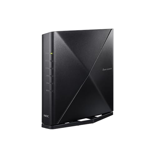 【Amazon.co.jp限定】NEC Aterm 無線LAN Wi-Fi 6E ルーター 11ax AM-AX5400T6 トライバンド 計6ストリーム (iPhone 15 Pro / 14 / 13 /Nintendo Switch メーカー動作確認済み) 画像1