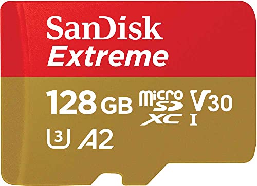 【 サンディスク 正規品 】 SanDisk microSD 128GB UHS-I U3 V30 書込最大90MB/s Full HD & 4KExtreme SDSQXAA-128G-GH3MA 新パッケージ 画像1