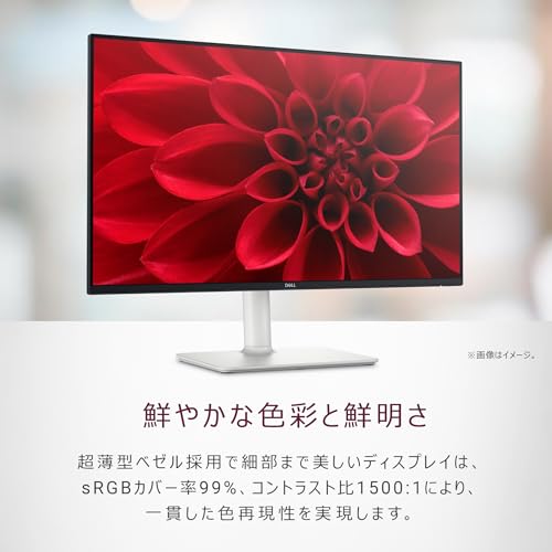 【Amazon.co.jp限定】Dell ハイスペック 23.8インチ ホワイトモニター(5年保証/FHD/IPS,非光沢/縦横回転,高さ調整/5Wx2スピーカー/HDMIx2) S2425HS-A 最後 画像