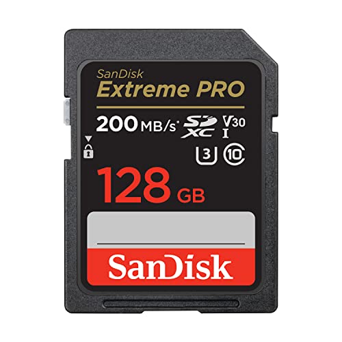 SanDisk (サンディスク) 128GB Extreme PRO SDXC UHS-I メモリーカード - C10、U3、V30、4K UHD、SDカード- SDSDXXD-128G-GN4IN 1枚目 画像