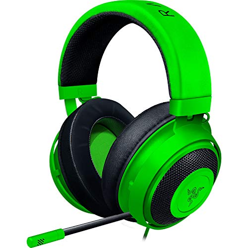 Razer Kraken Green ゲーミングヘッドセット アナログ接続 PS4 PS5 PC Switch スマートフォン 冷却ジェルパッド 【日本正規代理店保証品】 RZ04-02830200-R3M 画像1