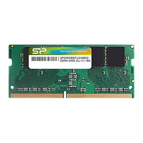 シリコンパワー ノートPC用メモリ DDR4-2400(PC4-19200) 8GB×1枚 260Pin 1.2V CL17 SP008GBSFU240B02 画像1