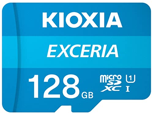 KIOXIA(キオクシア) 旧東芝メモリ microSD 128GB UHS-I Class10 (最大読出速度100MB/s) Nintendo Switch動作確認済 国内サポート正規品 メーカー保証5年 KLMEA128G 画像1