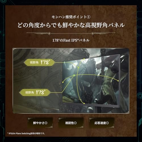 【セット買い】 REGZA ゲーミングモニター 23.8インチ FHD 180Hz 1ms(GTG) HDR10 Fast IPSパネル Adaptive Sync HDMI対応 RM-G245N + エレコム Displayport ケーブル 1.2規格 3m 4K@60Hz DP to DP ナイロンメッシュ 高耐久 音声信号も伝送 21.6Gbps ブラック ECCAC-DP1230BK 中間 画像