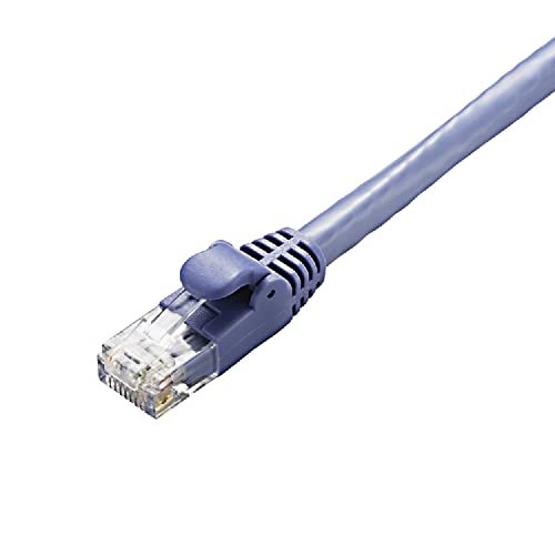エレコム LANケーブル CAT6A 20m 爪折れ防止コネクタ スタンダード ブルー LD-GPA/BU20 画像1