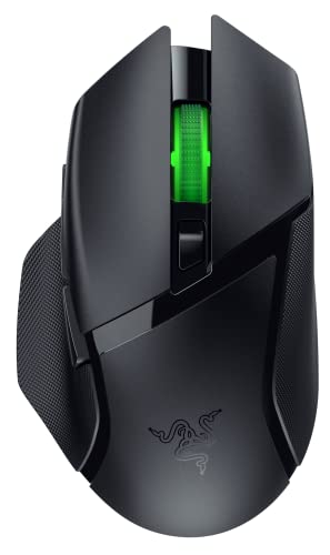 Razer Basilisk V3 X HyperSpeed ワイヤレスゲーミングマウス 超高速2.4GHz / Bluetooth接続 9ボタン RGBライティング対応 5G 18Kオプティカルセンサー 第2世代メカニカルスイッチ 単3電池1本で最大285時間駆動 画像1