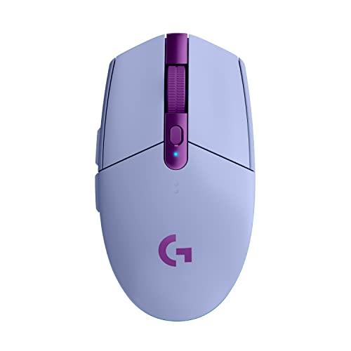 Logicool G ゲーミングマウス G304 LIGHTSPEED ワイヤレス マウス G304-LC 軽量 99g HERO 12Kセンサー 6個プログラムボタン 250時間連続使用可能 ライラック PC windows mac 国内正規品 【 ファイナルファンタジーXIV 推奨周辺機器 】 画像1