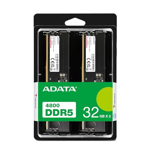 【エイデータ】 PCメモリ DDR5 4800MHz U-DIMM 32GBx2枚 AD5U480032G-DT-I 最後 画像