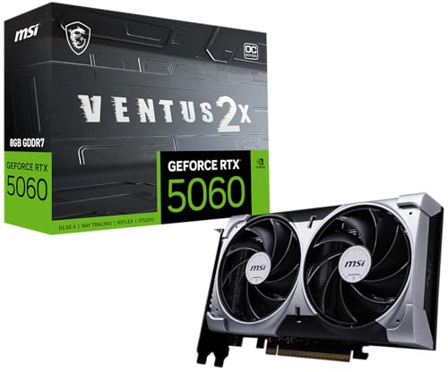 MSI GeForce RTX 5060 8G VENTUS 2X OC グラフィックスボード VD9187 画像1