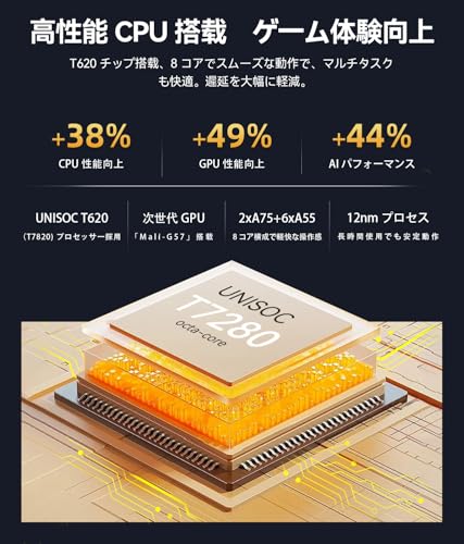 【無料専用ケース】Android15 タブレット8インチ simフリー/wi-fiモデル 24GB+128GB+1TB拡張 SVITOO MOMO8 アンドロイド15 8コア IPS-Incell 2K FHD 4GLTE GeminiAI 90Hz 6軸ジャイロ GPS機能 顔認識 通話可能 高性能 5000mAh 小型 軽量 電子書籍 保護フィルム貼付済 一年保証 日本語対応 中間 画像