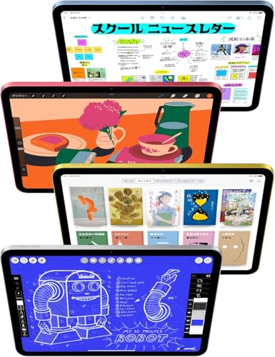 Apple 11 インチ iPad (A16): 11 インチモデル、Liquid Retina ディスプレイ、256GB、Wi-Fi 6- シルバー + 2年延長保証 AppleCare+ for iPad(A16) 中間 画像