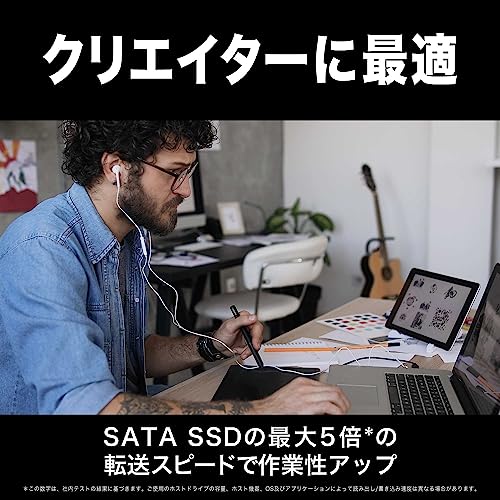Western Digital ウエスタンデジタル 内蔵SSD 4TB WD Blue SN5000 (読取り最大 5,500MB/秒) M.2-2280 NVMe WDS400T4B0E-EC 【国内正規代理店品】 中間 画像