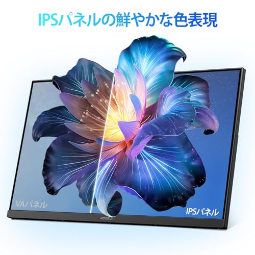 KOORUI モニター 27インチ pcモニター 100Hz フルhd 液晶ディスプレイ IPSパネル 非光沢 Adaptive Sync/ブルーライト軽減/傾き調整/HDMI＋VGAポート/VESA対応,E2711F 最後 画像