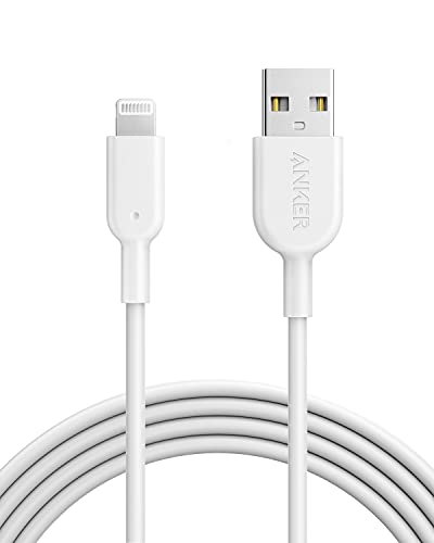 Anker PowerLine II ライトニングUSBケーブル【Apple MFi認証取得 / 超高耐久】iPhone / iPad / iPod各種対応 (1.8m ホワイト) 画像1