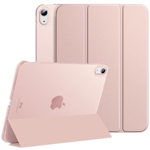 iPad 第11世代 第10世代 ケース 2025/2022 11インチ Dadanism iPad 11世代 A16/10世代 10.9インチ 2025年新モデル ケース iPad 11 10.9 2022 iPad 11 10 アイパッド用 タブレットケース オートスリープ 三つ折り スタンドケース PU+PC 耐久 Apple Pencil対応 カバー ローズゴールド 画像1