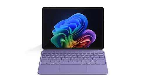 【マイクロソフト 公式ストア限定】2点セット: Surface Pro 12 インチ Snapdragon X Plus 16GB 512GB バイオレット EP2-27747 + Surface Pro 12 インチ キーボード（スリム ペン付き）バイオレット EP2-33103 最後 画像