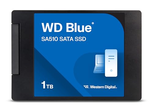 Western Digital 1TB WD Blue SA510 SATA 内蔵ソリッドステートドライブ SSD - SATA III 6Gb/s 2.5インチ/7mm 最大560MB/s - WDS100T3B0A 画像1