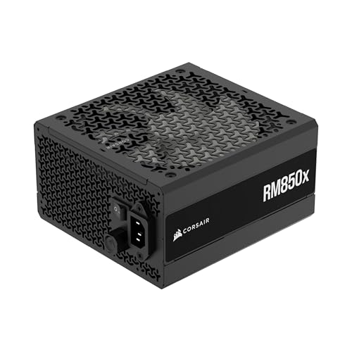 CORSAIR RM850x 2024年モデル PC電源ユニット 850W ATX3.1 PCIe5.1対応 80PLUS Gold認証 フルモジュラー 12VHPWRケーブル付属 CP-9020270-JP 画像1