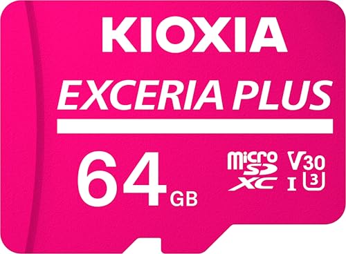 KIOXIA(キオクシア) 旧東芝メモリ microSD 64GB EXCERIA PLUS UHS-I U3 V30 Class10 Nintendo Switch動作確認済 microSDXC 最大読出100MB/s 最大書込60MB/s 4K対応 国内サポート正規品 メーカー保証5年 KLMPAE064G 画像1