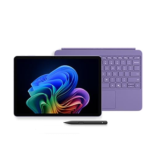 【マイクロソフト 公式ストア限定】2点セット: Surface Pro 12 インチ Snapdragon X Plus 16GB 512GB バイオレット EP2-27747 + Surface Pro 12 インチ キーボード（スリム ペン付き）バイオレット EP2-33103 画像1