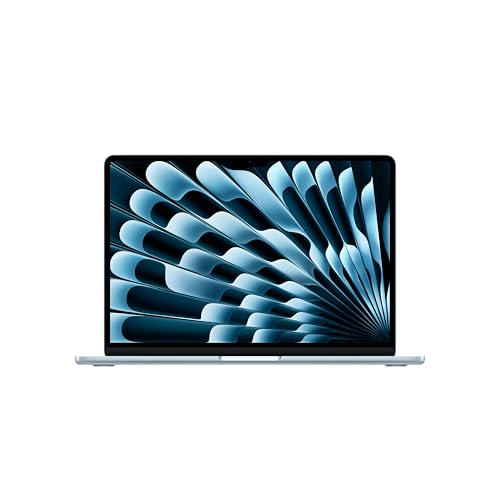 Apple 2025 MacBook Air (13インチ, 10コアCPUと10コアGPU搭載Apple M4チップ, 24GB ユニファイドメモリ, 512GB) - スカイブルー 画像1