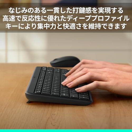 【Amazon.co.jp限定】 ロジクール Bluetooth ワイヤレスキーボード K250GRd キーボード テンキー コンパクト 日本語配列 耐水 無線 ワイヤレス K250 Windows Mac Chrome グラファイト 国内正規品 ※Amazon.co.jp限定 壁紙ダウンロード付き 中間 画像