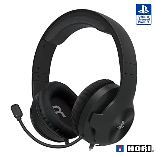【PS5動作確認済】ホリゲーミングヘッドセット スタンダード for PlayStation®4 ブラック【SONYライセンス商品】 画像1