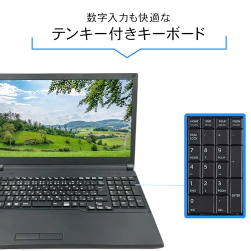【整備済み品】ノートパソコン 富士通 LIFEBOOK A579シリーズ 第8世代 Core i5 ノートPC/メモリ16 GB/SSD 512GB/MS & Office2019/Windows11/Bluetooth/DVD/USB/WIFI/HDMI/テンキー搭載/15.6インチ/マウス付属/初期設定不要/初心者向け (第8世代 Core i5/メモリ16GB/SSD512GB) 最後 画像