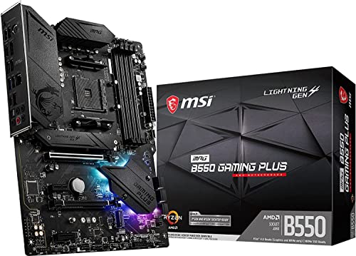 MSI マザーボード MPG B550 GAMING PLUS/A ATX [AMD B550 チップセット搭載] Ryzen 5000 シリーズプロセッサー MB5873 画像1