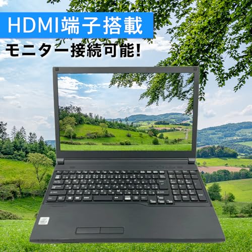 【整備済み品】ノートパソコン 富士通 LIFEBOOK A579シリーズ 第8世代 Core i5 ノートPC/メモリ16 GB/SSD 512GB/MS & Office2019/Windows11/Bluetooth/DVD/USB/WIFI/HDMI/テンキー搭載/15.6インチ/マウス付属/初期設定不要/初心者向け (第8世代 Core i5/メモリ16GB/SSD512GB) 中間 画像