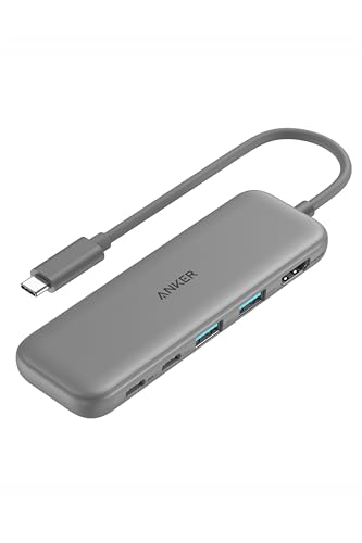 Anker 332 USB-C ハブ (5-in-1) グレー 100W USB PD対応 4K HDMIポート5Gbps 高速データ転送 USB-C/USB-Aポート搭載 1枚目 画像