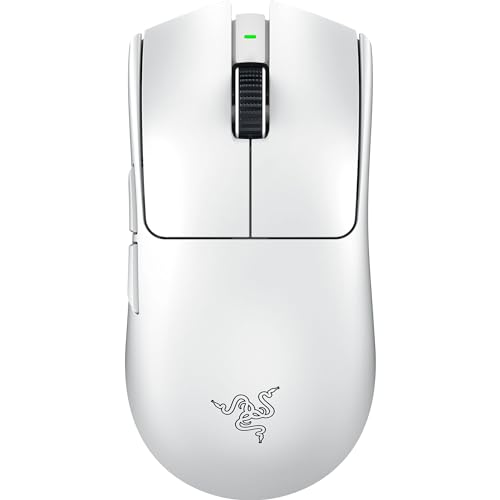 【8000Hzドングル同梱・超軽量55g】Razer Viper V3 Pro White Edition ゲーミングマウス ワイヤレス 無線 Focus Pro 35Kセンサー 35000DPI 高速応答 オプティカルスイッチ 6ボタン 1枚目 画像