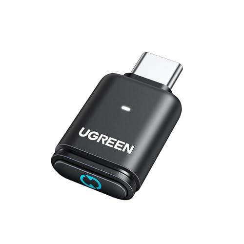UGREEN PS5用USB-C Bluetoothアダプタ APTX 低遅延&aptX適応のBluetooth 5.3オーディオアダプタ、ワイヤレスヘッドホン&イヤホンを接続でき ワイヤレスオーディオトランスミッターPS5/Switch/Switch2/PC対応 1枚目 画像