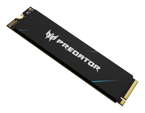 Acer Predator Gen5 M.2 SSD 2TB GM9 NVMe2.0 2280 PCIe Gen5×4 超高速 14500MB/s 最大読み取り速度 内蔵SSD 高耐久 3D NAND TLC メーカー5年保証 最後 画像