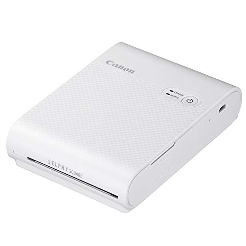Canon スマートフォン用プリンター SELPHY SQUARE QX10 ホワイト(高耐久/シール紙/コンパクト) 1枚目 画像