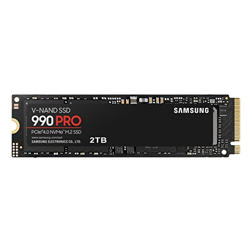 Samsung 990 PRO 2TB PCIe Gen 4.0 x4 (最大転送速度 7,450MB/秒) NVMe M.2 (2280) 内蔵 SSD MZ-V9P2T0B-IT/EC 国内正規保証品 1枚目 画像