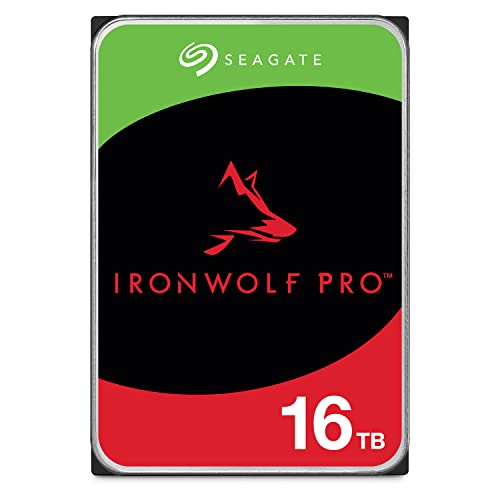 【Amazon.co.jp限定】Seagate 内蔵 HDD ハードディスク 16TB NAS向け 24時間365日 5年保証 データ復旧3年付 CMR IronwolfPro 国内正規代理店品 ST16000NT001/EC 画像1