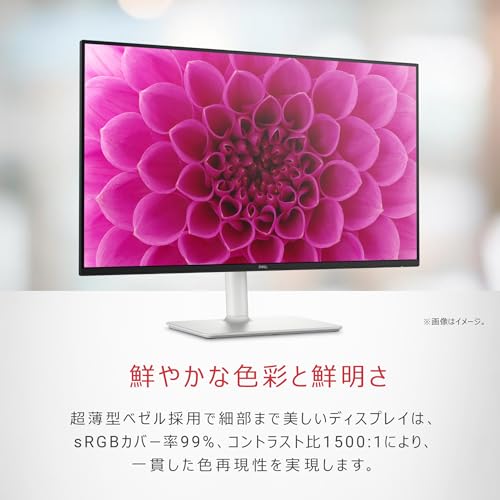 【Amazon.co.jp限定】Dell S2725DS-A 27インチ モニター(無輝点5年保証/QHD/IPS,非光沢/HDMIx2,DPx1/内蔵スピーカー/sRGB 99%/縦横回転,高さ調整) 最後 画像