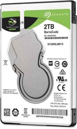 Seagate Barracuda 2.5インチ2TB 内蔵 ハードディスク HDD ノートブック PC 2年保証 6Gb/s 128MB 5400rpm 正規代理店品 ST2000LM015 最後 画像