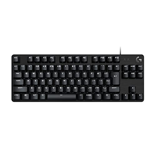 Logicool G ゲーミングキーボード G413TKLSE 有線 テンキーレス タクタイル 確かな打鍵感 日本語配列 高耐久性 PTB キーキャップ ゲーミング キーボード メカニカルキーボード G413 PC window mac Chrome 国内正規品 【 ファイナルファンタジー XIV 推奨モデル 】 画像1